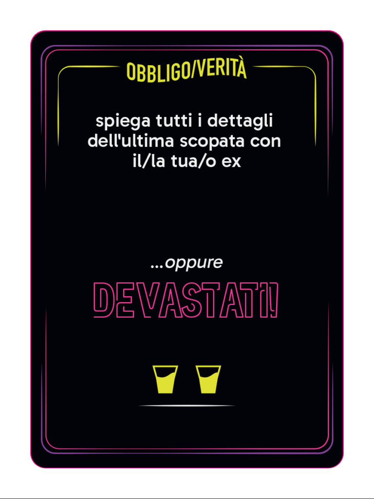 Devastati – Il primo drinking game per i Gen Z